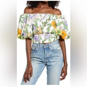 AFRM Ani Off the Shoulder Top
